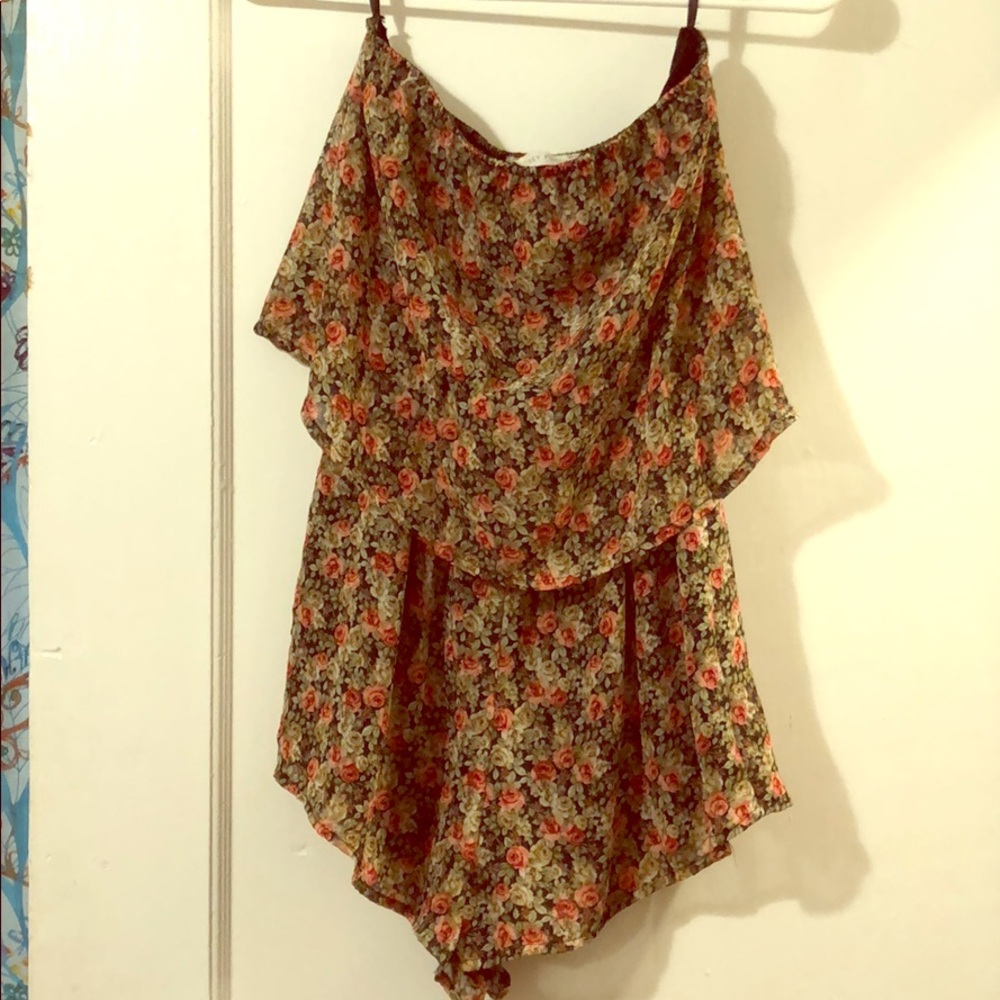 Sleeveless romper